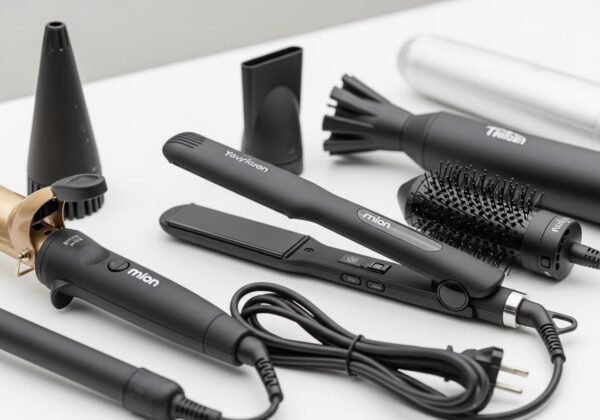 Hot hair styling tools.