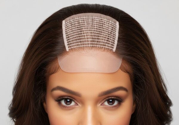 A diagram showing a woman's thinning hair.